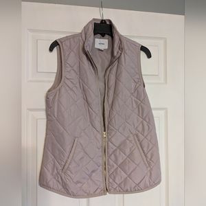 Medium, Blush, Old Navy puffer vest